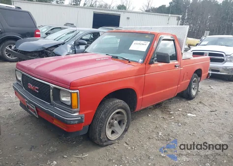 1991 GMC Sonoma z USA, uszkodzony, nr VIN 1GTCS14Z0M8544589